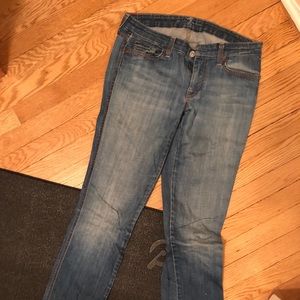 7 For All Mankind Straight Leg Jeans size 27